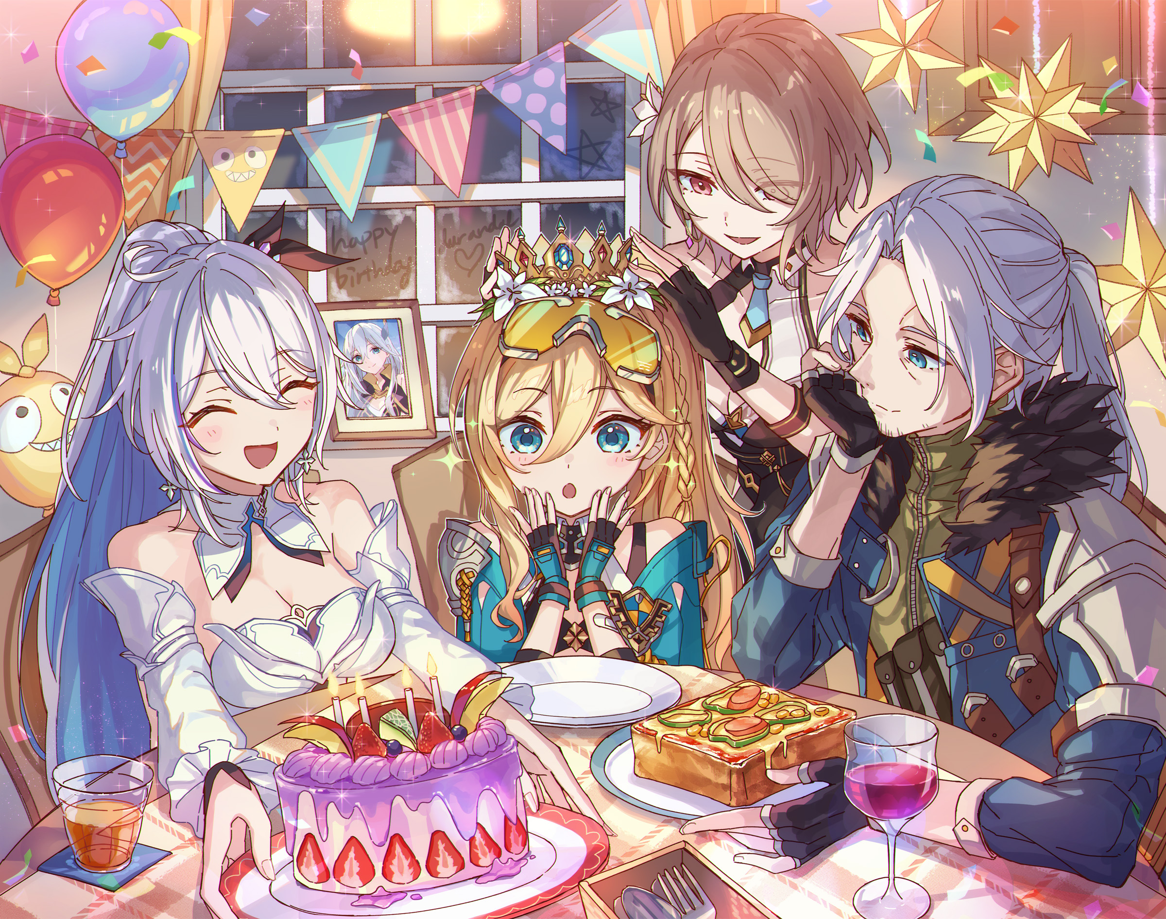 崩壊3rd 周年パズル 3rd 45pt】崩壊3rd ゲームCG パズル（8種類）｜HAKUTEA
