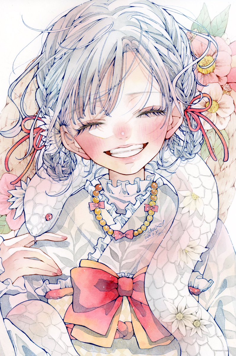 新年あけましておめでとうございます！ 笑顔溢れる素敵な1年になります