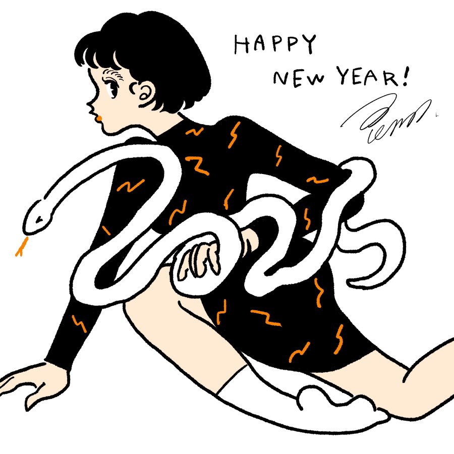 3kaku_illust's tweet photo. ⚡︎⚡️HAPPY NEW YEAR ! ⚡️⚡︎ https://t.co/l9POnH9aDG