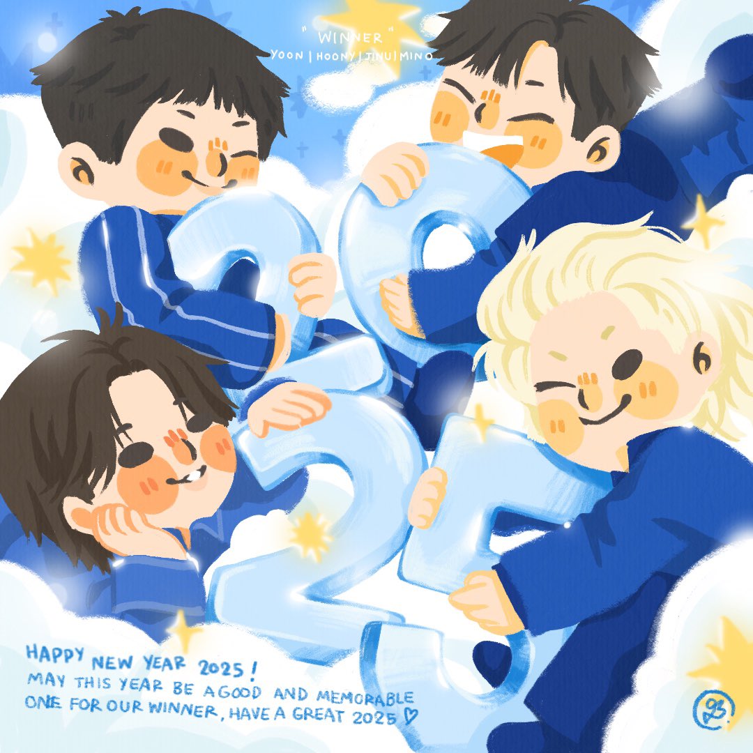 9352iii's tweet photo. HAPPY 2025 WITH OUR WINNER 💙
— I hope you all become the happiest people, enjoy good health, and live with your powerful passion to create something special for yourselves and everyone around you. Always with you.“ WINNER IS 4 “
Eat well, Sleep well, Rest well 🫶🏻
#WINNER #위너 https://t.co/nac6EuPEPi