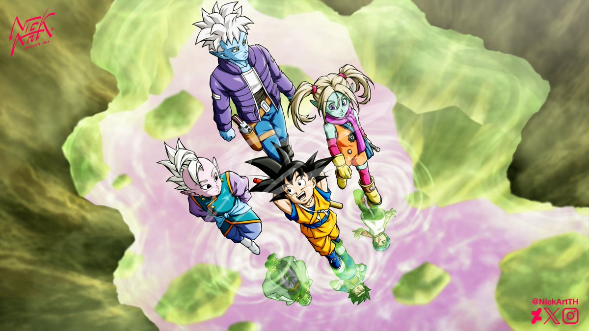 ZickArtTH's tweet image. "A New Journey"
@DBREDRAW - Round 6 // DBS manga volume 19 (cover)
#DBREDRAW #DragonBallDAIMA #DBDAIMA #DAIMA