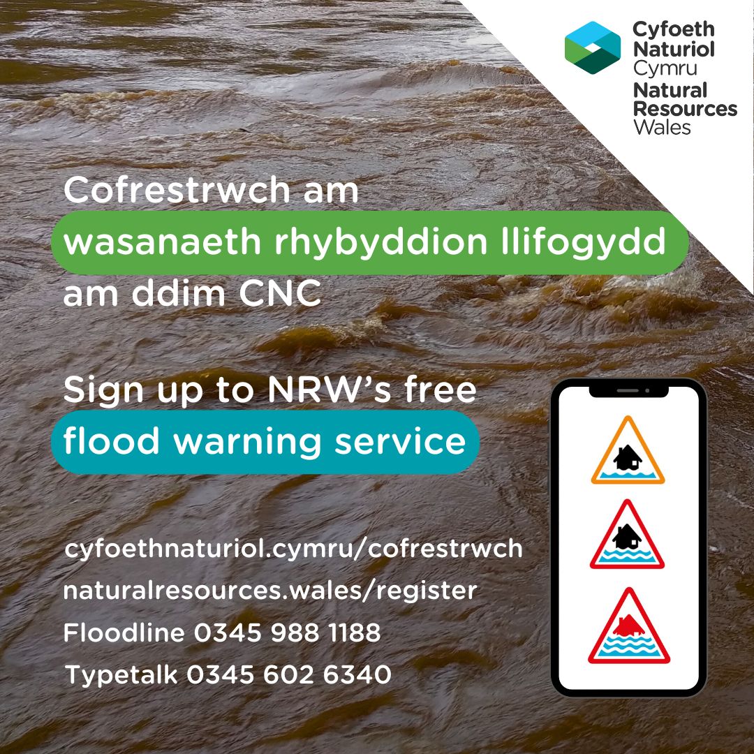 Cyfoeth Naturiol Cymru | Natural Resources Wales (@natreswales) on Twitter photo ⚠️The yellow <a href="/metoffice/">Met Office</a> rain warning is now in force until 11am tomorrow.
🌧️The highest rain totals are expected across northern parts of Wales, in parts of Gwynedd, Conwy and northern parts of Ceredigion and Powys.
Read more and find out how to prepare👉🏻orlo.uk/q7m5k ⚠️The yellow <a href="/metoffice/">Met Office</a> rain warning is now in force until 11am tomorrow.
🌧️The highest rain totals are expected across northern parts of Wales, in parts of Gwynedd, Conwy and northern parts of Ceredigion and Powys.
Read more and find out how to prepare👉🏻orlo.uk/q7m5k