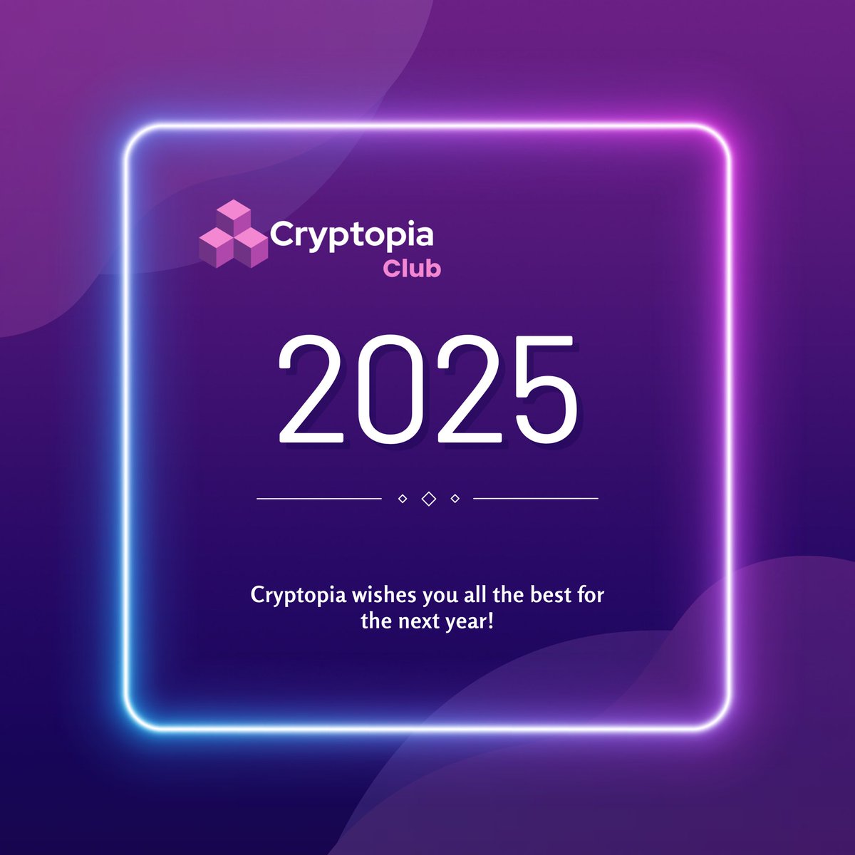 Cryptopia_Club's tweet image. Cryptopia Club wishes you all the best for the next new year!