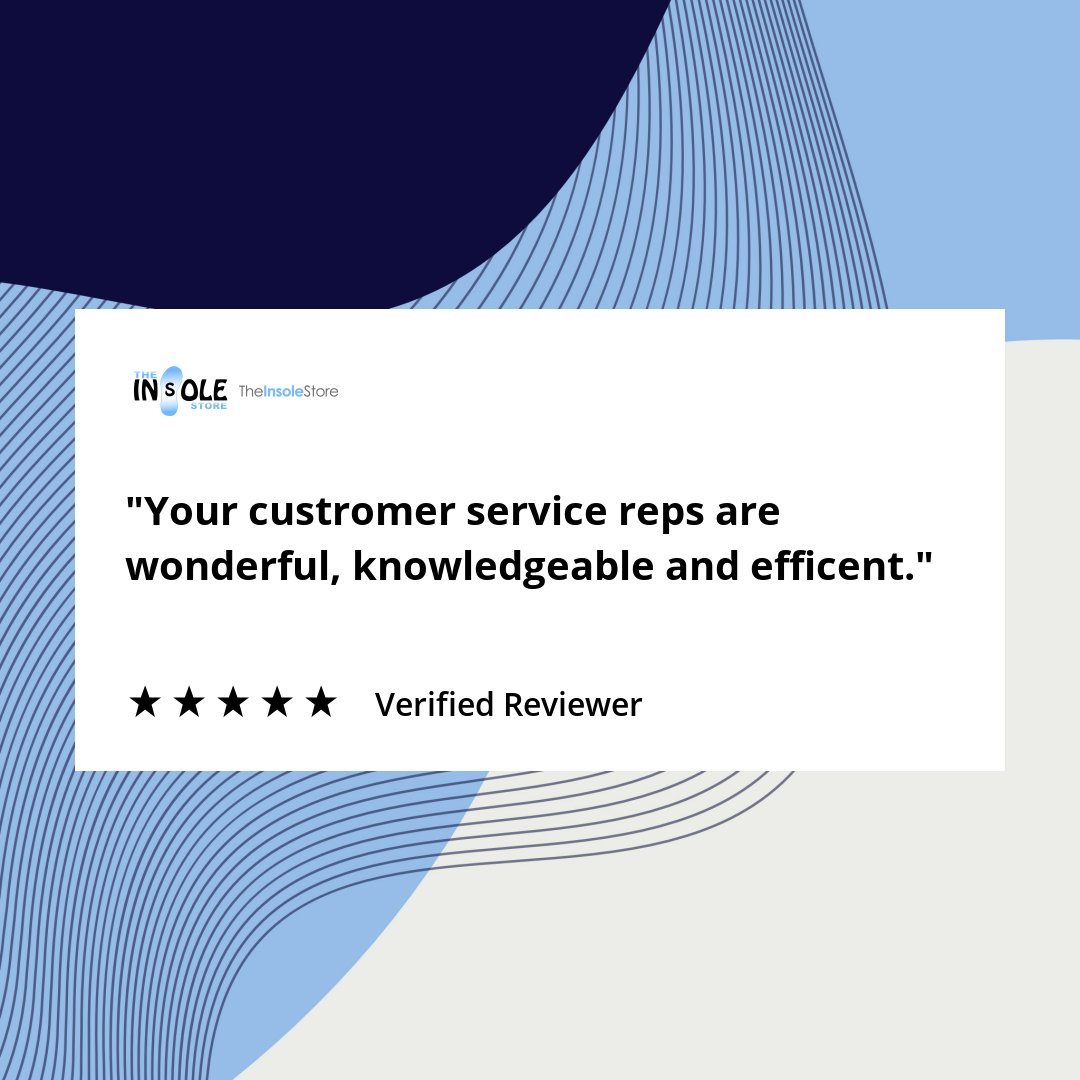 We love our Customers! 

#TestimonialTuesday #TheInsoleStore