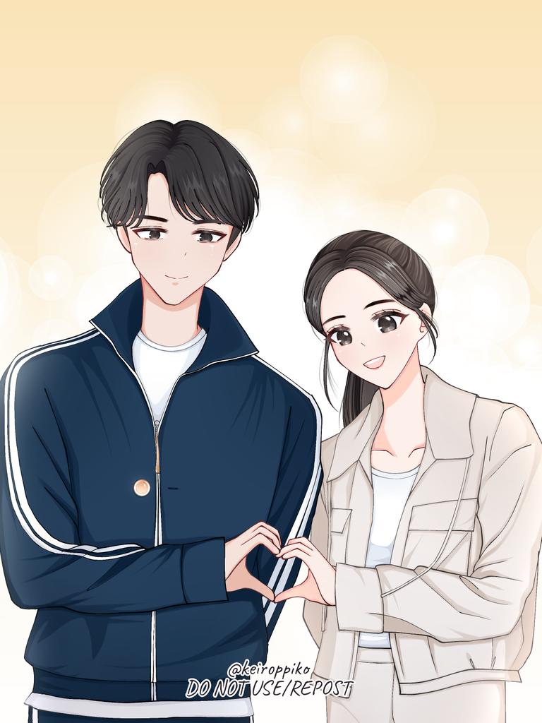 Last artwork tahun ini buat papi dan mami, semoga mami heejoo cepat ketemu ya pih 😞💖 

#WhenThePhoneRings