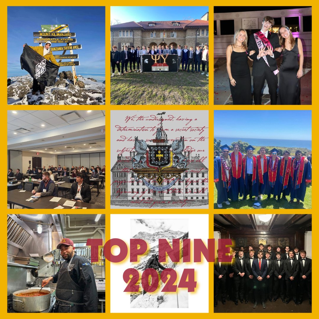 Psi_Upsilon's tweet photo. As we say goodbye to 2024 and welcome the New Year, a heartfelt thank you to all who made this year remarkable for Psi Upsilon! Excited for our fraternity's 181st year and creating amazing memories in 2025 together! https://t.co/7Dx0mWludg