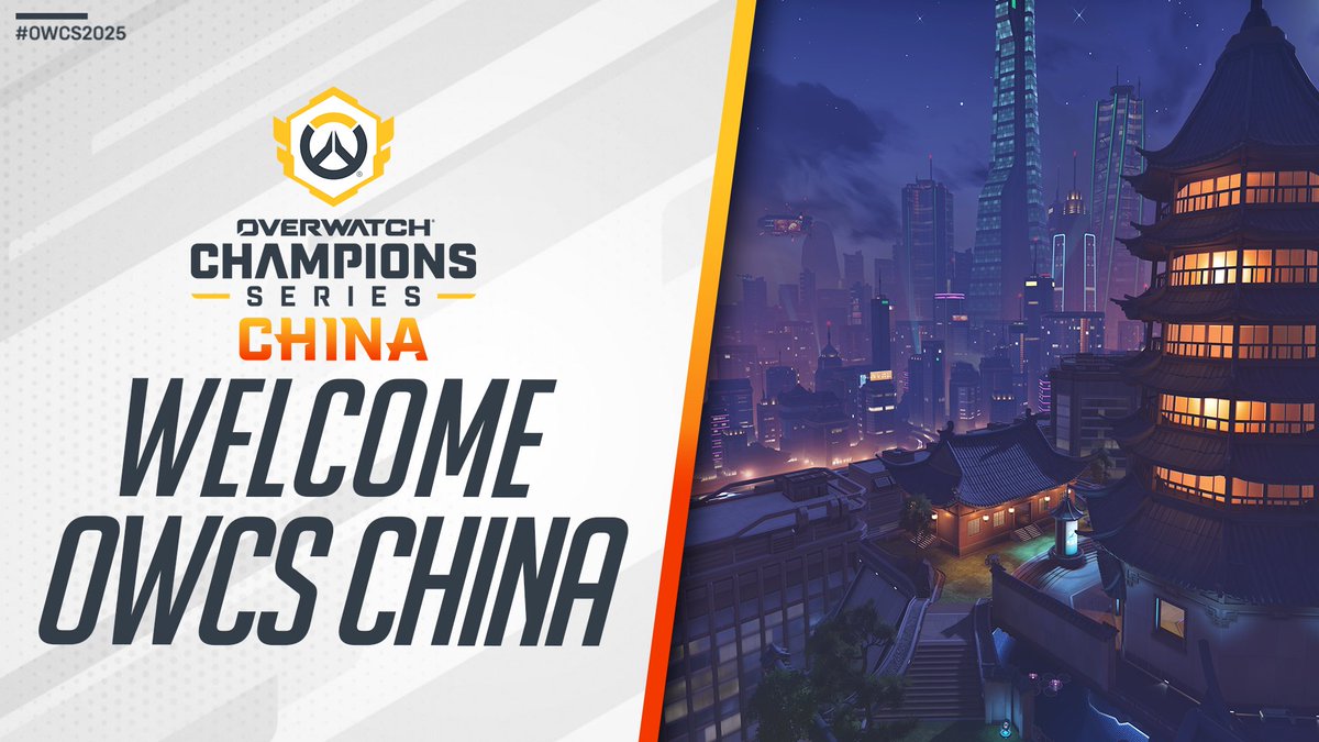 Overwatch Esports returns to China!

OWCS is welcoming a dedicated Chinese region to the 2025 Season starting in Stage 1