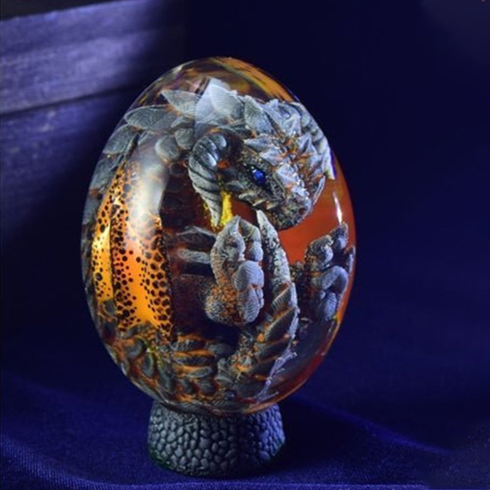 UnicunShop's tweet image. Ever dreamed of owning a dragon egg? ✨ Hatch your fantasy with our stunning Resin-crafted Transparent Dragon Eggs!  They&apos;re so realistic, you&apos;ll swear there&apos;s a dragon inside. 🔥🐉 Get yours now! unicun.com/product/resin-… 🥚✨  #dragons #fantasygifts #collectibles #homedecor