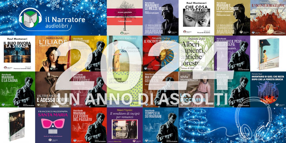 Grazie per questo 2024 di ascolti e fiducia: vi aspettiamo nel nuovo anno con nuove storie e nuove voci 🎧🎆
#ilnarratore #audiobooks #NewYear2025