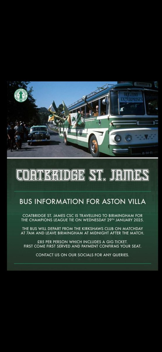 FCFS, get in touch to book 🍀