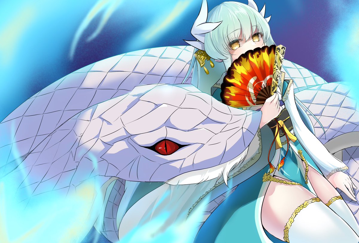 Siz42_illust's tweet photo. ｢燃えるような恋｣

#清姫 #FGO #巴年 https://t.co/Vob0LeaHov