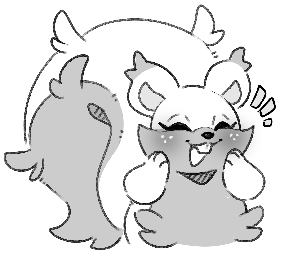 I really like this big squirrel ❤️