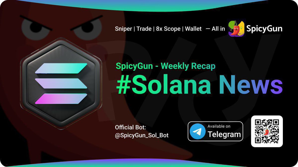 Macro &amp; #SOLANA News | Weekly Recap

✜ #HotNews: Solana-based AI project $ai16z becomes the first AI coin on Solana to surpass a $2B market cap.

✜ DEX Trading Volume: Monthly DEX trading volume hit an all-time high in December, with Solana leading at $120B and commanding 25%