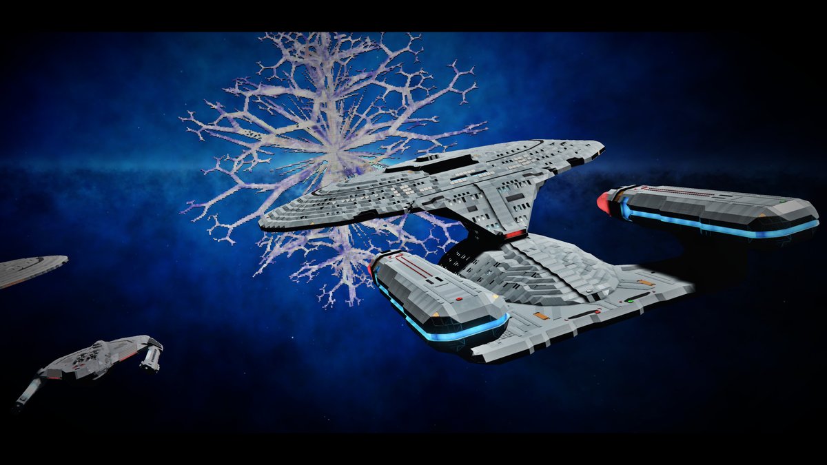 ZEOCMF's tweet photo. Crystalline Snowflake ❄️ Happy Trek Tuesday and a Happy New Year 🎆

#StarTrek • #SpaceEngineers • #TrekTuesday https://t.co/L73Jb2eyTz