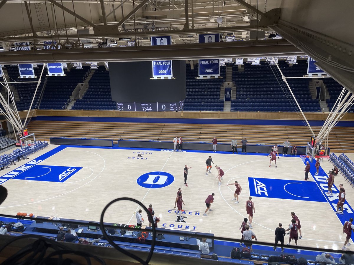 Mike Burnop (@mikeburnopvt) on Twitter photo Happy New Year’s Eve!!
Our perch for this afternoon’s game with #4 Duke. On the air at 4pm with <a href="/zach_w_mackey/">Zach Mackey</a> Go Hokies!! Happy New Year’s Eve!!
Our perch for this afternoon’s game with #4 Duke. On the air at 4pm with <a href="/zach_w_mackey/">Zach Mackey</a> Go Hokies!!