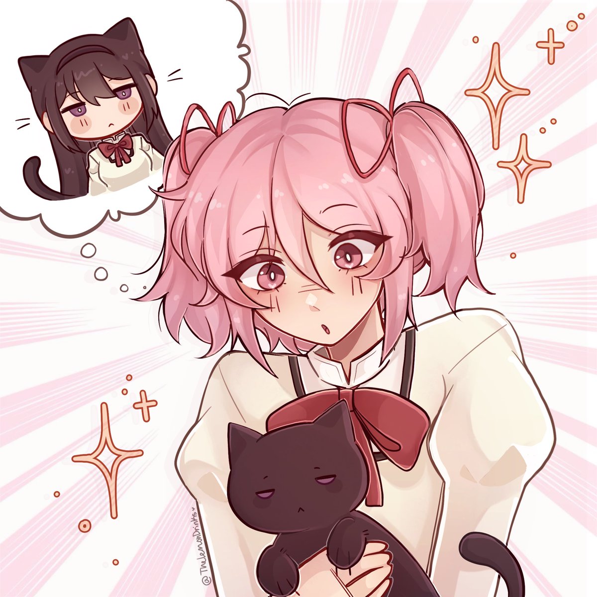Meow #MadokaMagica #madohomu