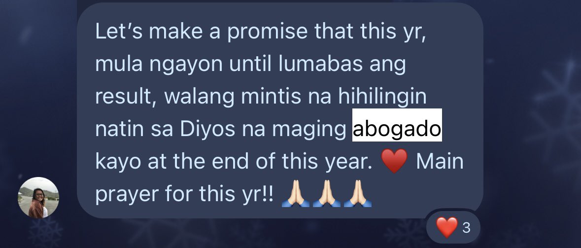 percyjooosh's tweet photo. My friend kept on manifesting for us before the entry of 2024 and it finally happened! Now, I am manifesting that you and our friends will be #AMYingForExcellence lawyers! 

To the brave #AmyWarriors, keep on praying and manifesting! ✨💪🏻 https://t.co/itZhuwfa7G