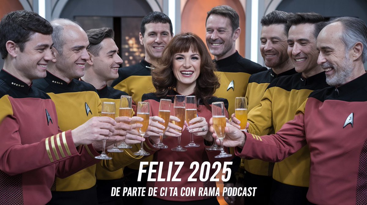 Pues eso, que ⁦<a href="/antogom1/">Antogom</a>⁩ <a href="/marquesator/">Fernando “Marques”</a> ⁦<a href="/DaniD_Arimatea/">Daniel Dominguez</a>⁩ ⁦<a href="/lorddarwan/">Antonio Ganga (Darwan)</a>⁩ ⁦<a href="/GermanGLatorre/">Germán G. Latorre</a>⁩ ⁦<a href="/DeGerion/">Gerión de Contestania📚📝🎙❌</a>⁩ ⁦<a href="/DocSalvaje/">Doc Salvaje</a>⁩, Von Hammer, ⁦<a href="/motoryalaire/">Motor y al aire</a>⁩ y ⁦<a href="/Maruxaval/">María Vázquez</a>⁩ os desean a todos un muy feliz 2025 lleno de podcasts🥰🎙️👽🛸🚀✨🔭🪐🌌