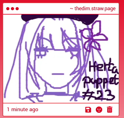 Herta Puppet #23 stuns in new painting