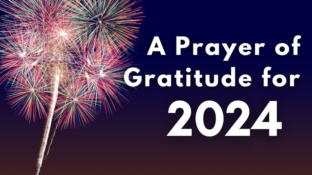 Heavenly Father, We celebrate the ending of this year and ask that You would help different memories come to our mind of the unique ways in which You worked in 2024. buff.ly/3ZTmTsS