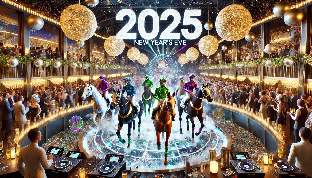 Got Plans ? You do now !

ROCKIN New Years Eve Party ! Countdown 2024 with
<a href="/Radio_WEB3/">Radio W-E-B-3</a> and <a href="/MoKnowz/">🏇 MoKnowz 🏇</a> !

World class <a href="/LaJollaFarmz/">🌹 La Jolla Farms Stables - MW</a> race Track is hosting !

Music, PFL Racing, Guests, Giveaways, and a BOTTLE FROM BAXUS !

7pm - 1am CST 12/31/24 ! LFG ! 🎶

<a href="/photofinishgame/">Photo Finish™ LIVE 🌹 🐎 Virtual Horse Racing</a> <a href="/BAXUSco/">BAXUS</a>