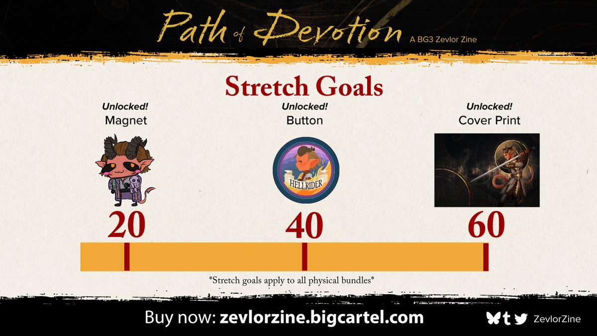 Everyone we did it - We reached our final stretch goal! Thank you so much to everyone for your support! We have now unlocked our final stretch goal - a print of our zine cover by the very talented <a href="/VicarFriedrich/">Vicar Friedrich▪▫</a> !