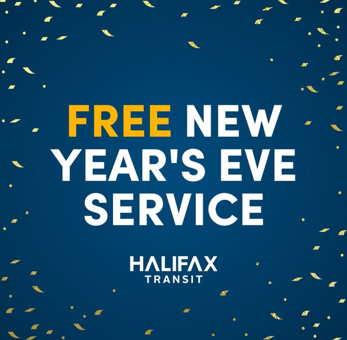 Don’t drink and drive! Let our members do the driving tonight or take a ferry with free extended service starting at 6pm! <a href="/hfxtransit/">Halifax Transit</a> <a href="/hfxgov/">hfxgov</a> <a href="/HfxRegPolice/">Halifax_Police</a>