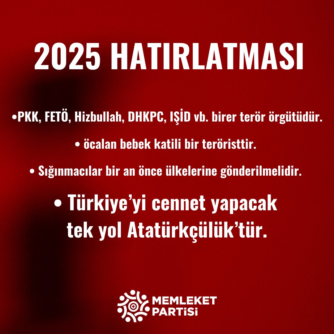 2025’in ilk dakikalarında birkaç hatırlatma 📌