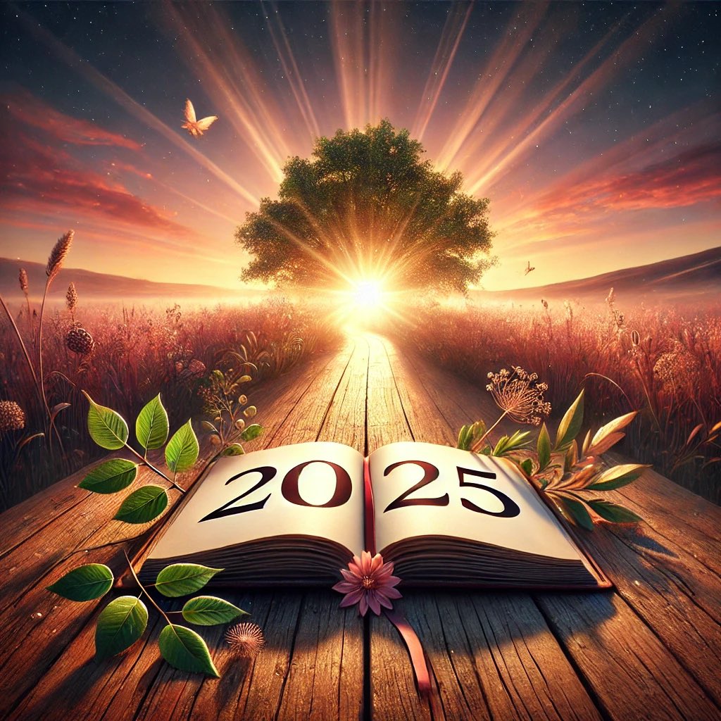 Kakaram's tweet photo. 2025 es un libro en blanco donde tú eres el autor. 

Atr��vete a escribir con valentía, colorear con esperanza y llenar cada página de propósito y amor. 

Eres el h��roe de esta historia, y el cambio es tu mayor oportunidad. ¡Hazlo inolvidable! 

#FelizAñoNuevo #HappyNewYear2025 https://t.co/leSMupVHBw