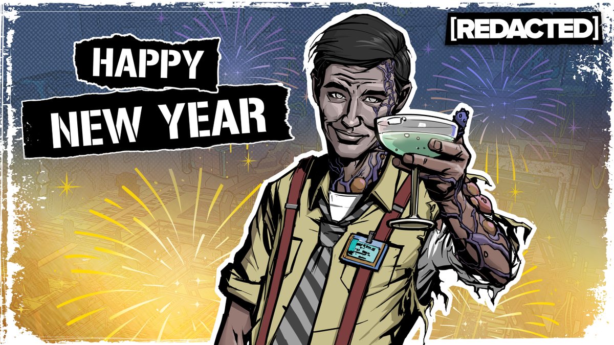 Here is to a Happy New Year and hoping all of your spreadsheets are properly filled in ~ Bob

#RedactedGame #HappyNewYear