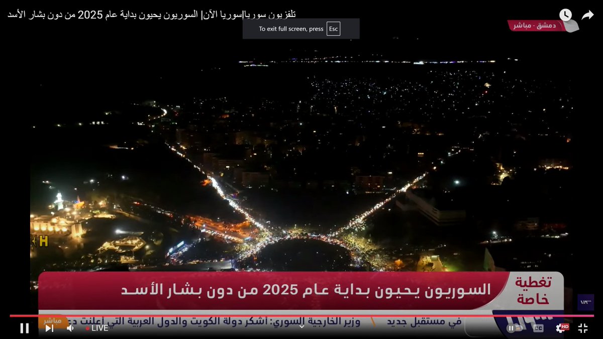 Damascus 2025 without Assad's regime