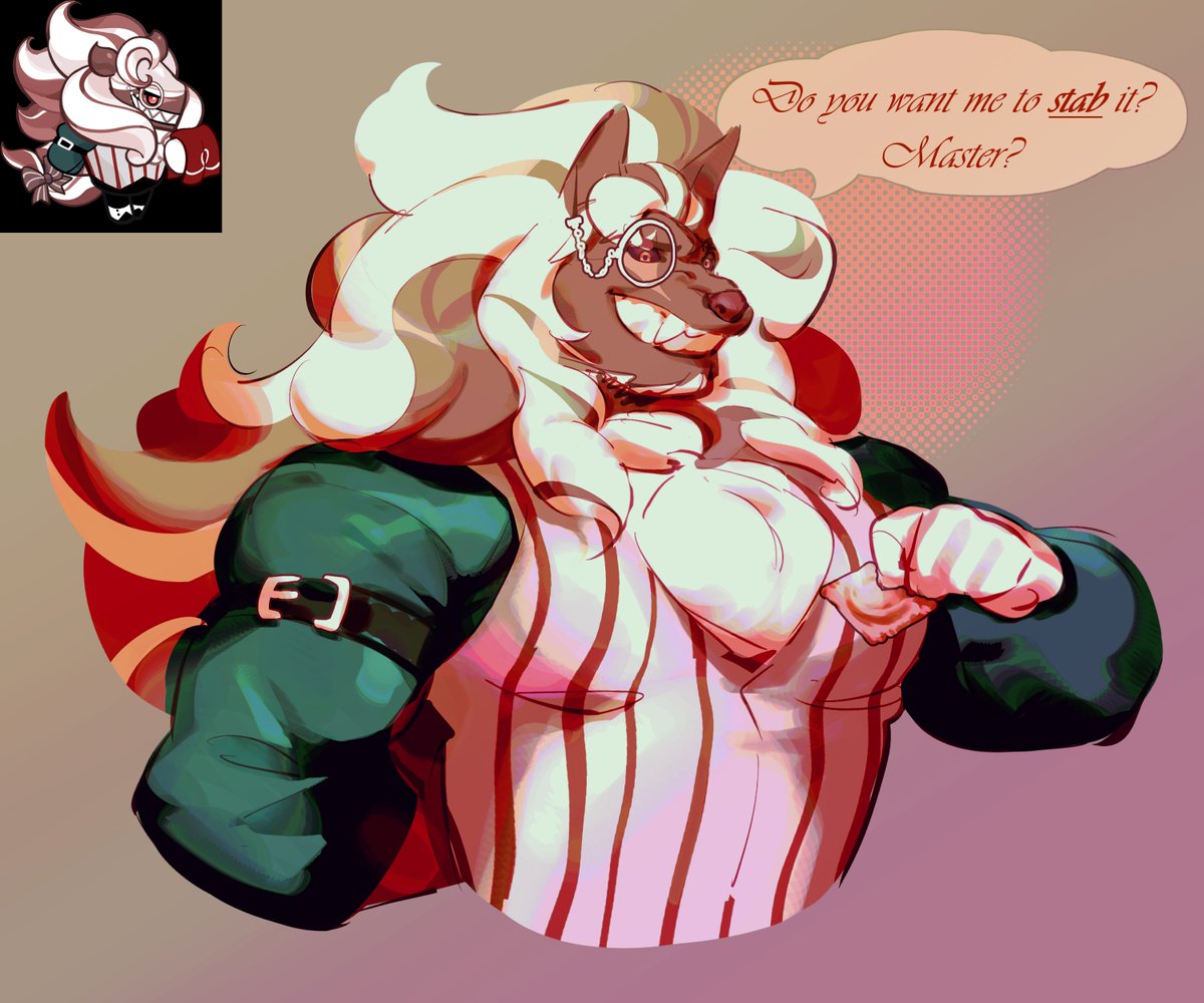 What better ways to kick-start a New Year like making puppies for the whole night! Esterhazy is just waiting for your cue 😏💦