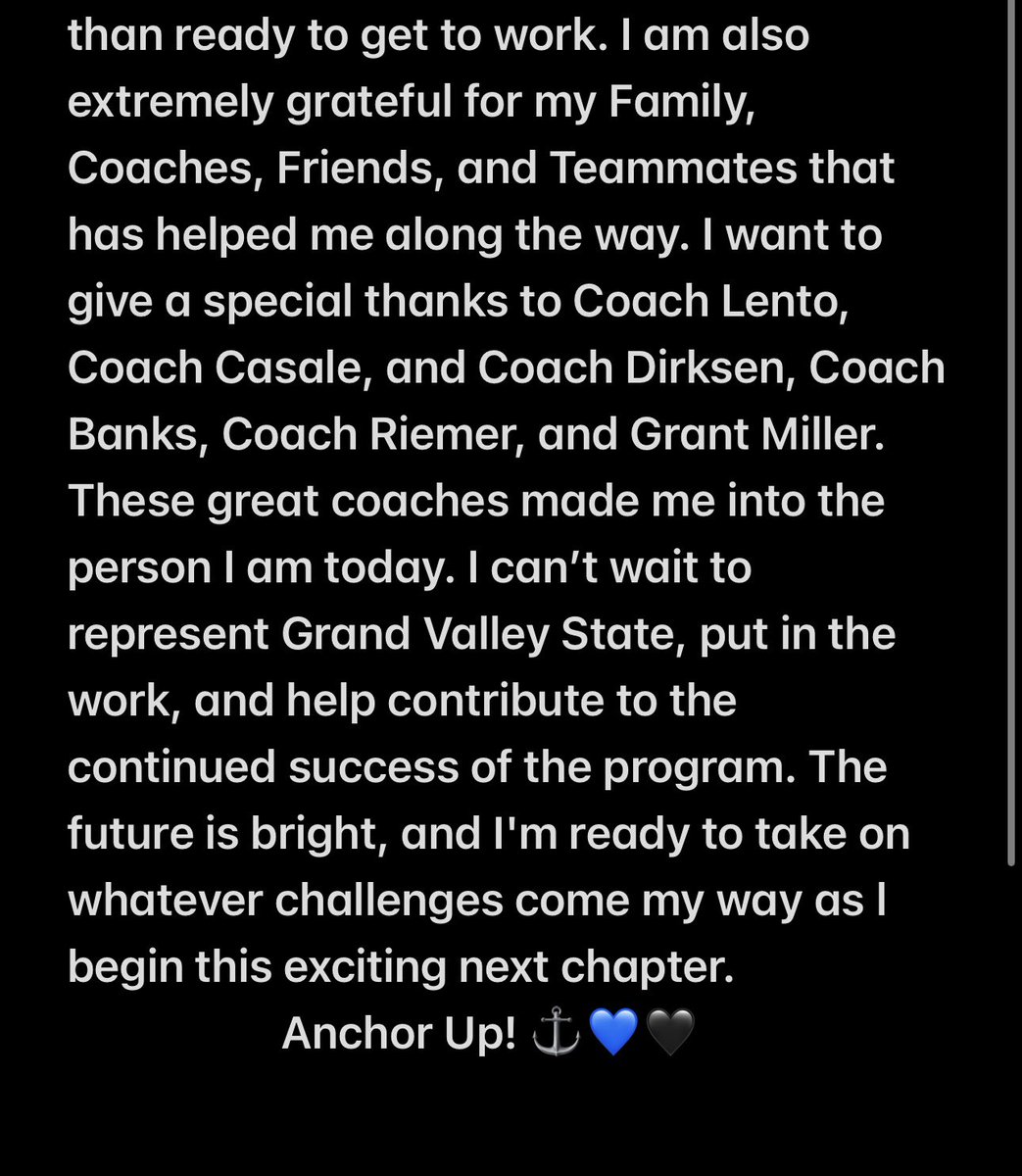 Cameron Bagent (@cameronbagent) on Twitter photo Anchor Up! โ๏ธ๐๐ค #Committed
<a href="/coach_lento/">Mike Lento</a> <a href="/CoachWooster/">Scott Wooster</a> <a href="/bradbezGVSU/">Brad Bez</a> <a href="/CoachPostmaGV/">Nick Postma</a> @CoachZeekGVSU <a href="/mcasale35/">Michael Casale</a> <a href="/calvertgridiron/">Calvert Senecas Football</a> <a href="/CalvertAthletic/">Calvert Athletics</a> Anchor Up! โ๏ธ๐๐ค #Committed
<a href="/coach_lento/">Mike Lento</a> <a href="/CoachWooster/">Scott Wooster</a> <a href="/bradbezGVSU/">Brad Bez</a> <a href="/CoachPostmaGV/">Nick Postma</a> @CoachZeekGVSU <a href="/mcasale35/">Michael Casale</a> <a href="/calvertgridiron/">Calvert Senecas Football</a> <a href="/CalvertAthletic/">Calvert Athletics</a>