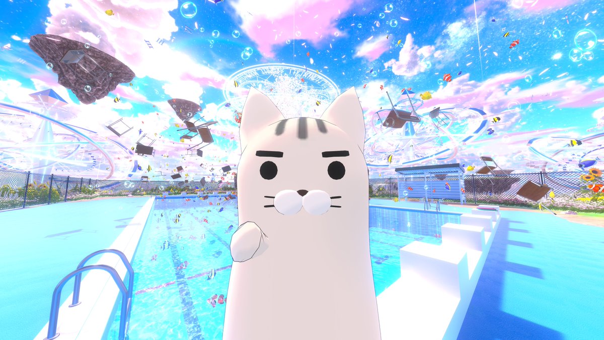 vcs3's tweet image. 6時からじゃなくて9時から運転に変わりました。
てことでえぺかvrcやります、、、、