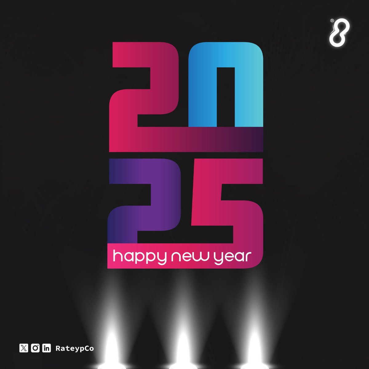 RateypCo's tweet image. مع بداية عام 2025، نتطلع إلى المزيد من النجاحات والإنجازات التي نبنيها معًا ،شكراً لكل من كان جزءاً من رحلتنا، ومعًا نحقق المزيد من التميز ،
كل عام وأنتم بخير 💙

 #عام_جديد_2025 
#نحو_التفوق 

 #السنه_الجديده_2025