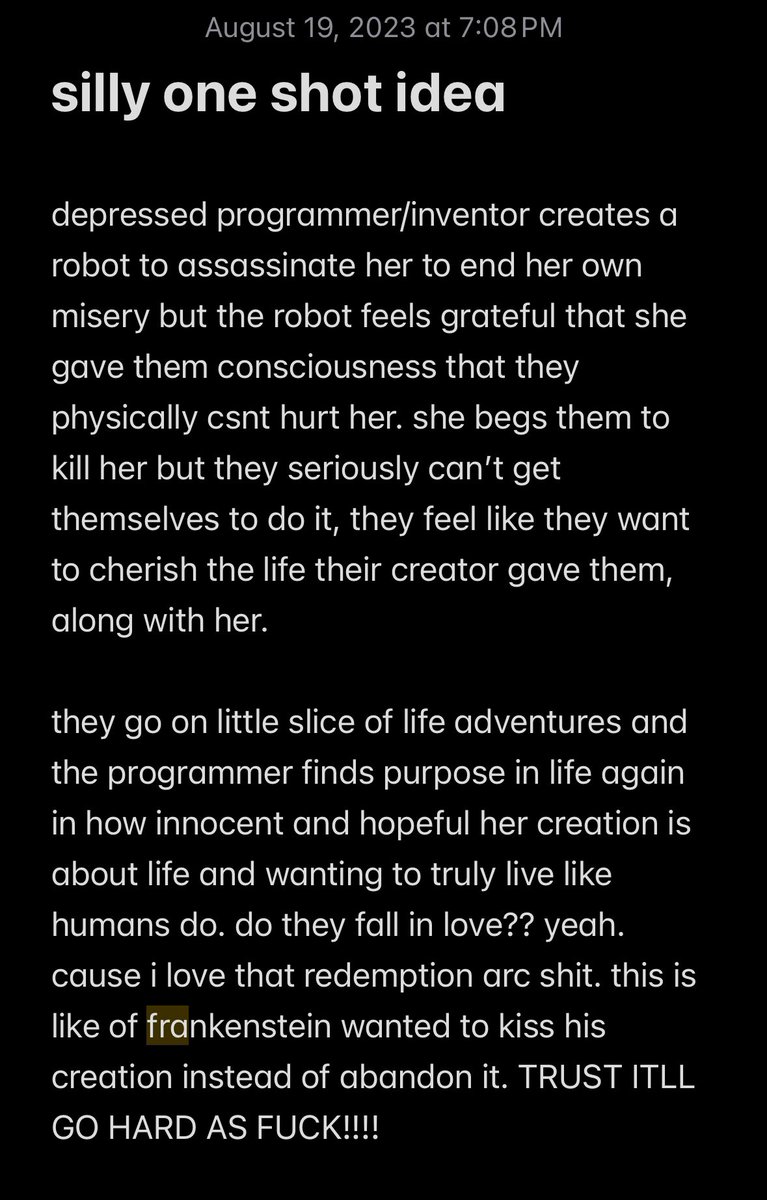 satorislvr's tweet photo. @ikisscomputers was thinking abt drawing a one shot w that concept https://t.co/MnN3lI8YI5