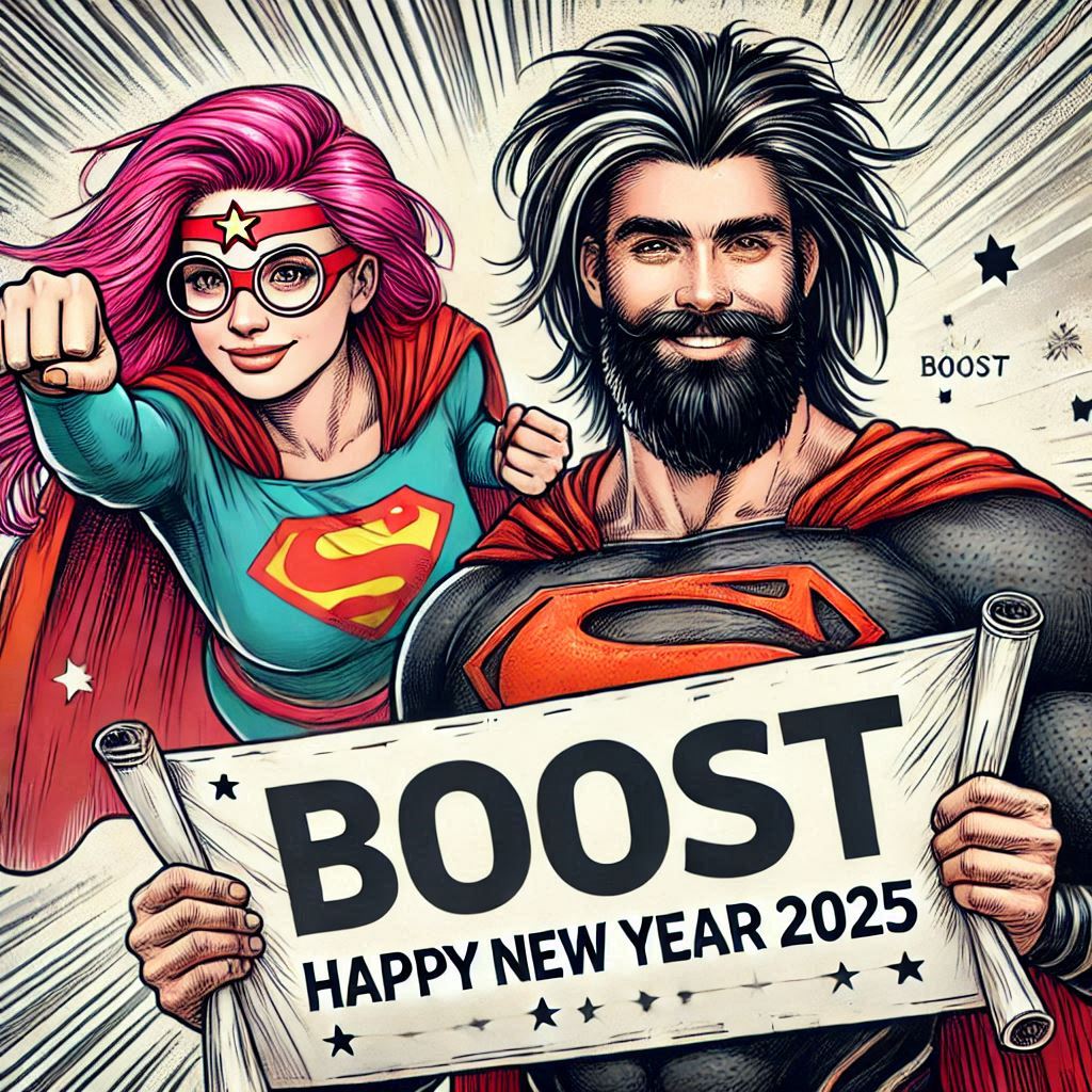 🎉🌟 Happy New Year 2025! 🌟🎉  
Wishing you a year full of happiness, success, and unforgettable moments. Let’s make this year our best one yet! Cheers to new beginnings! 🥂✨ #HappyNewYear2025 #NewYear 

SUPPORT = SUPPORT
 
$BOOST

<a href="/AlphabotApp/">Alphabot</a>

#ALPHABOT 

<a href="/boostdotgg/">Boost</a>