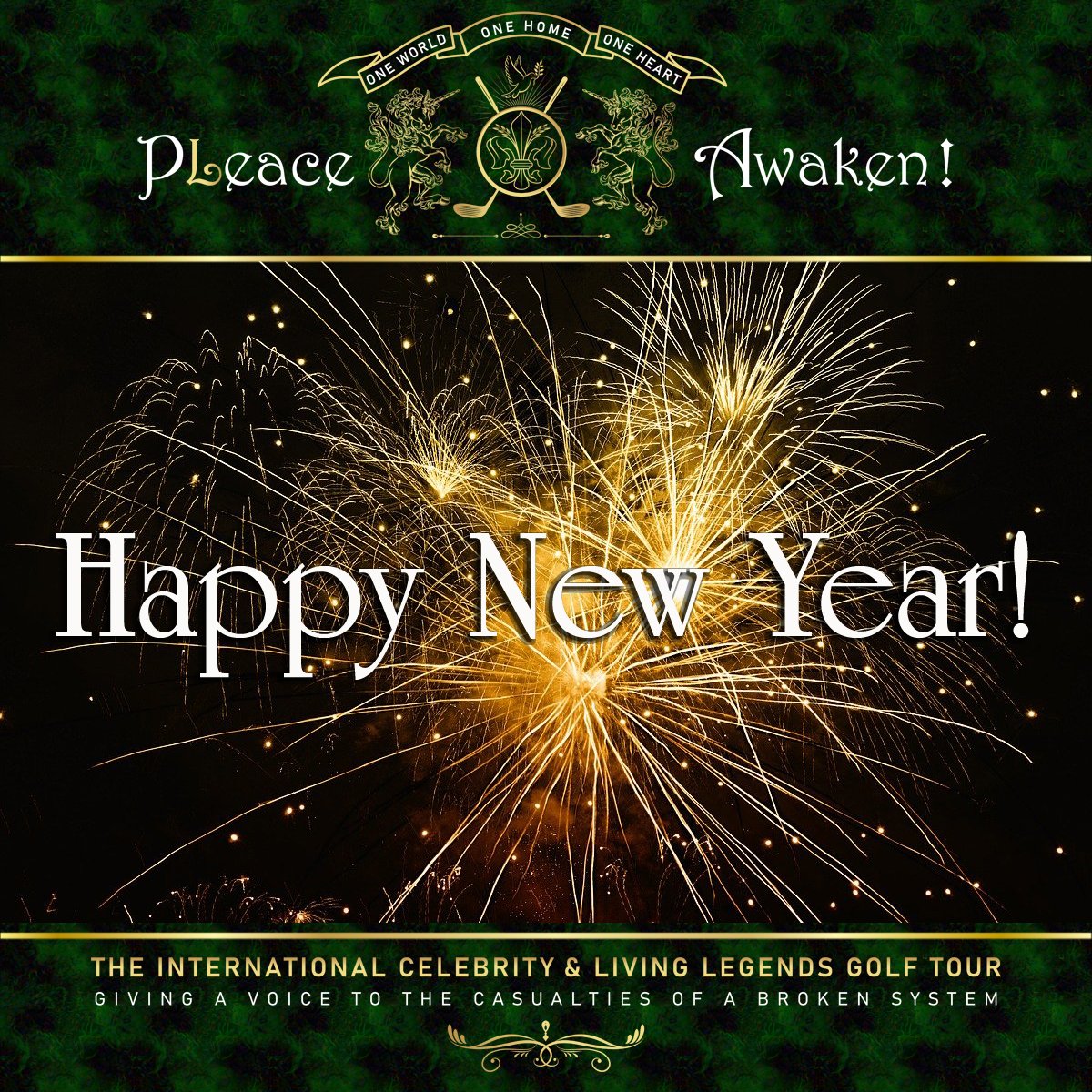 PLeace Awaken Celebrity & Living Legends Golf Tour tweet media