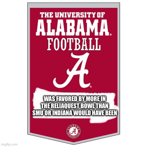 AndyGold24's tweet image. Bama still gets to hang a banner after all this.