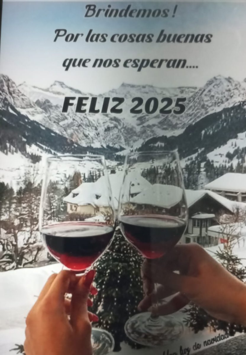 Feliz año mi gente