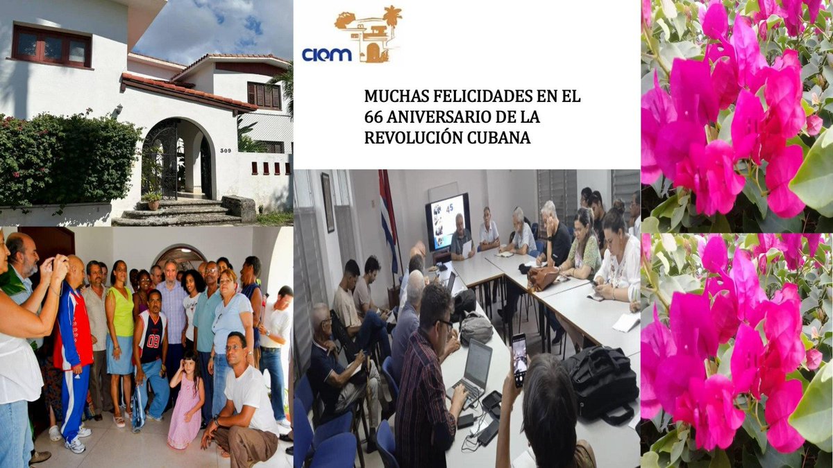 El Colectivo del CIEM les desea muchos éxitos en el Nuevo Año, comprometidos en la lucha por el desarrollo del país y por un mundo mejor. Gracias por su valiosa colaboración.