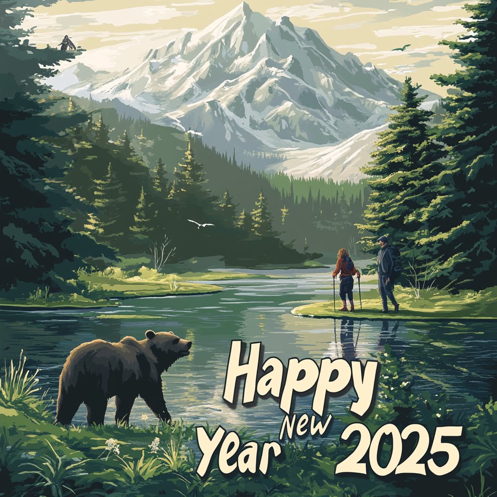 Happy New Year! 🎉 Wishing you all a 2025 filled with meaningful moments. Whatever your goals, may this year bring you closer to them. ✨ #HappyNewYear #Welcome2025