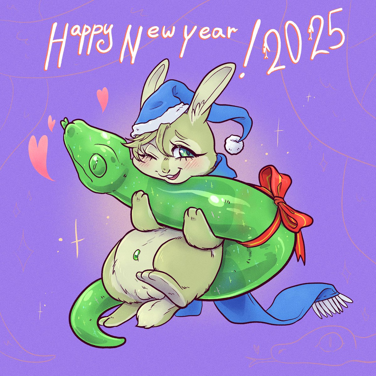 Happy New Year! 
New year Olibunny makes a return! 
I just wish y'all to be happy and to try your best, it's going to be better one day!
#NUcarnival