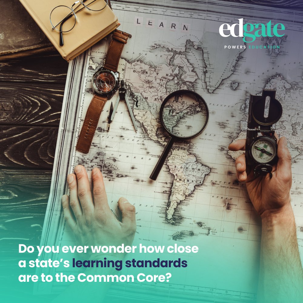 Ever wonder how aligned a state’s learning standards are to the Common Core? Wonder No More.

Check out EdGate’s free interactive state maps to learn about each state’s standards and how close of a match they are to the Common Core.  zurl.co/x4NJL