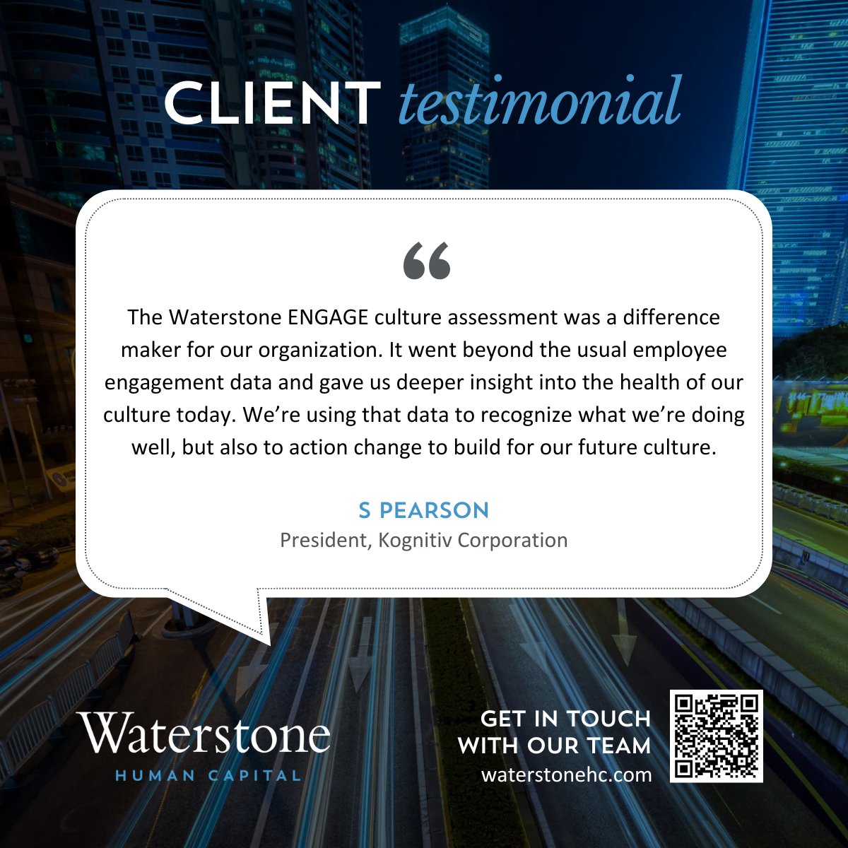 waterstonehc's tweet image. Regularly measuring and assessing employee engagement and corporate culture is an essential part of supporting healthy organizational performance – and Waterstone can help. Contact us today. ow.ly/ovyF50ThHJE

#EmployeeEngagement #OrganizationalPerformance #CorporateCulture