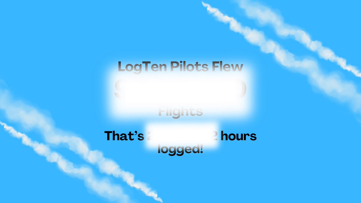LogTen Pilot Logbook tweet media
