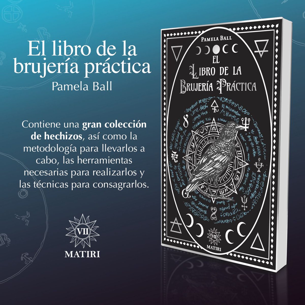 EMU_Mirlo's tweet photo. Este interesante libro contiene una gran colección de hechizos, así como la metodología para llevarlos a cabo, las herramientas necesarias para realizarlos y las técnicas para consagrarlos. Sumamente atractivo para todos aquellos a quienes les interesa la práctica de la magia. https://t.co/9pYkcmfaIu
