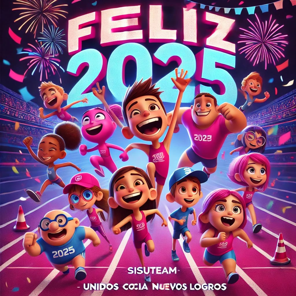 🎉 ¡FELIZ 2025! 🎉
Un nuevo año lleno de energía, metas y sueños por alcanzar. Desde SISUteam queremos agradecer a nuestros atletas, padres, amigos y entrenadores por ser parte de esta gran familia.

💪 ¡Juntos hemos logrado grandes cosas, y juntos vamos por más este año!