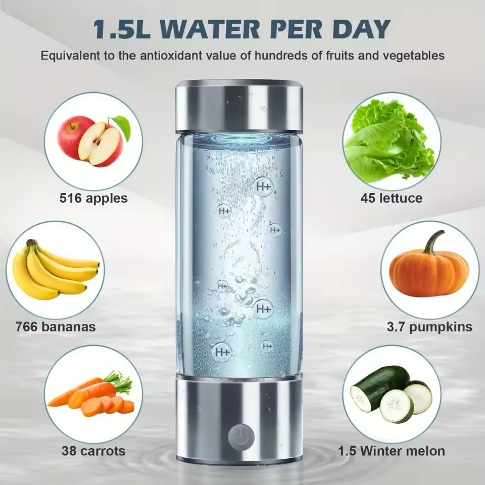 roblessed23's tweet photo. Unlock the power of hydration with our Hydrogen Water Bottle!

Just 1.5L a day provides the antioxidant benefits of hundreds of fruits and veggies!

Stay refreshed, energized, and healthy. Perfect for your active lifestyle! 

Grab yours today! #HydrogenWater #StayHydrated #Health https://t.co/JSQEEXar9o
