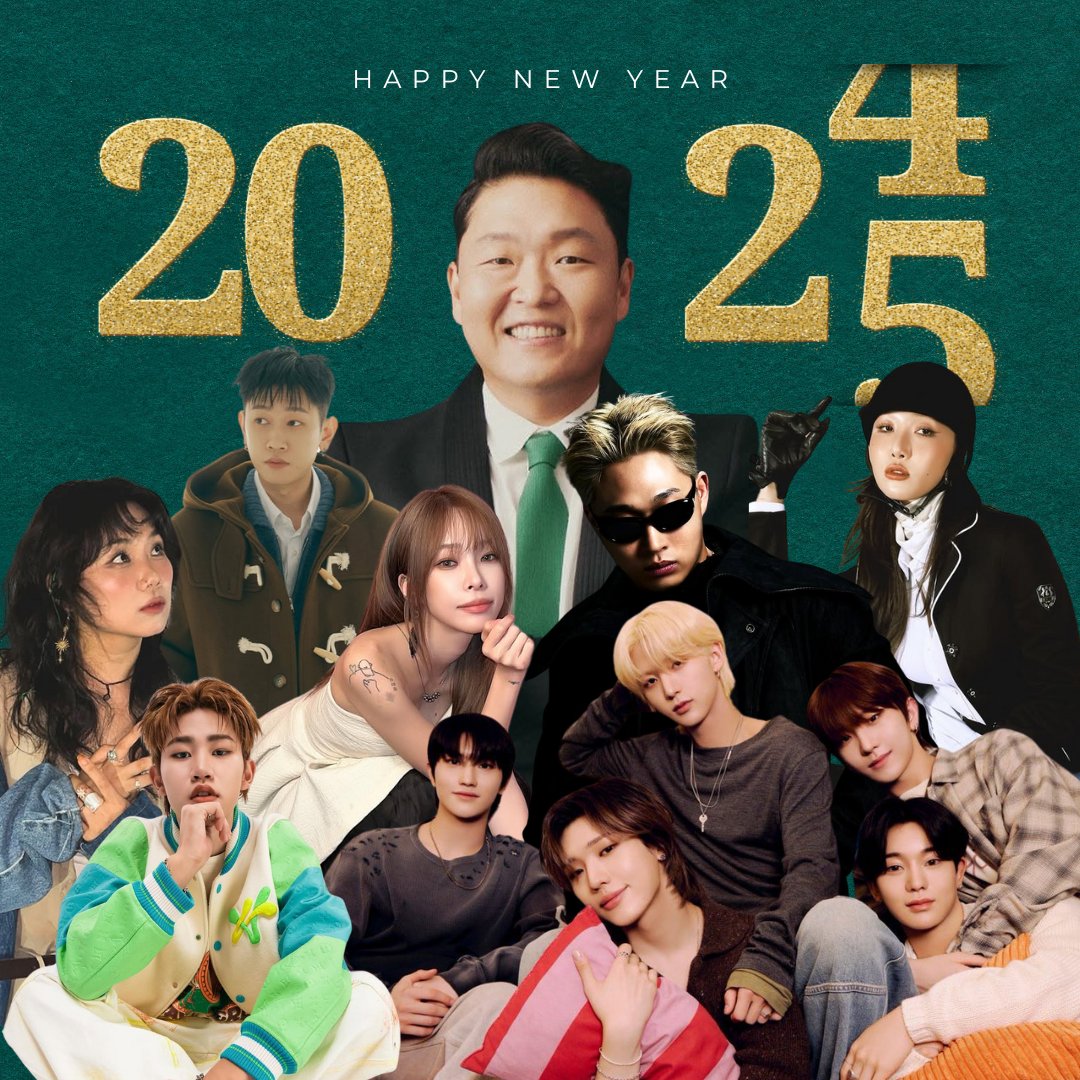 Happy New Year to the amazing P Nation family! 🎉
— Let’s keep shining brighter⭐🌟✨

#다니엘지칼 #DanielJikal
#티엔엑스 #TNX
#헤이즈 #Heize
#크러쉬 #Crush
#화사 #HWASA
#안신애 #AnShinae
#스윙스 #Swings
#싸이 #PSY
#피네이션 #PNATION